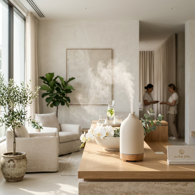 Aromatherapy and essential oil diffuser