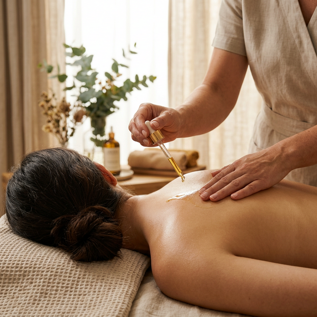 Skincare and therapeutic oil application